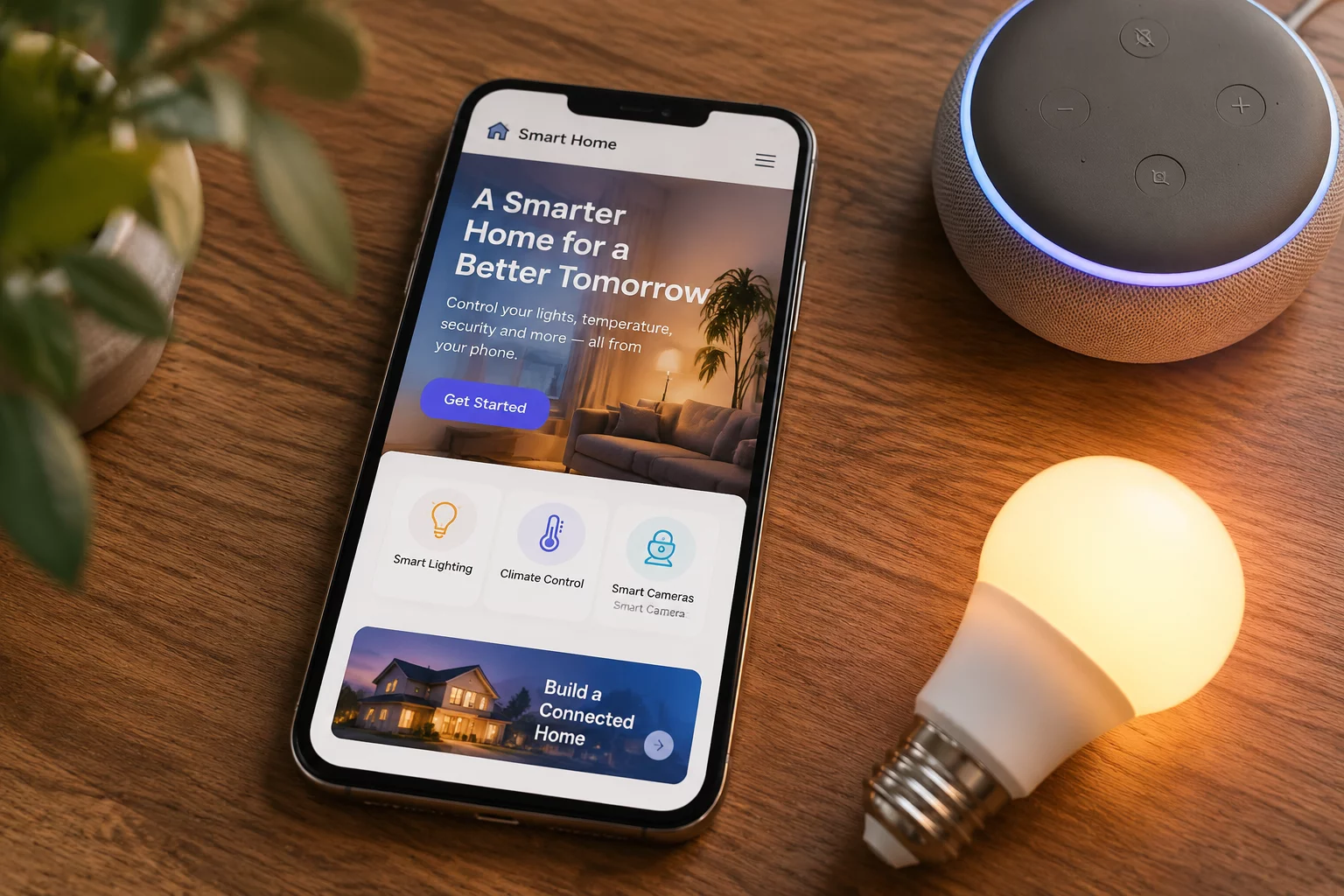 Smart Home Landing